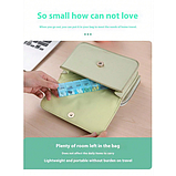 Таблетниця/органайзер/ контейнер 15 х 3 х 2 см для таблеток і ліків на 7 відділень синій, фото 9