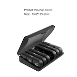 Набір із 7 штук Таблетниця/органайзер/ контейнер 16 х 12 х 4.2 см для таблеток 21 відділення чорний, фото 9