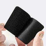 Комплект 5 штук двосторонніх липучок 40х35 мм для фіксації килимів/чохлів/подушок/в авто, фото 4