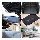 Комплект 5 штук двосторонніх липучок 40х35 мм для фіксації килимів/чохлів/подушок/в авто, фото 6