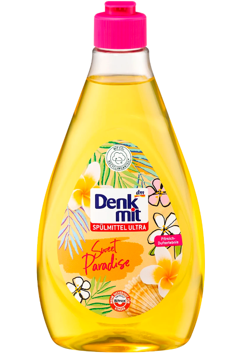Миючий засіб для посуду Denkmit Sweet Paradise 500 ml, фото 1