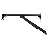 Кріплення настінне для боксерського мішка з кільцем LiveUp LP8622 Чорний 102х82,1х51,6см., фото 2