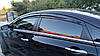 Вітровики (4 шт., Sunplex Sport) для Hyundai Sonata YF 2010-2014 рр, фото 8
