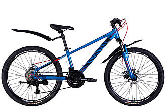 Велосипед DISCOVERY 24" QUBE DD CS Al рама 11.5" 2025