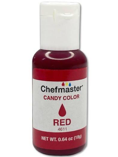 Барвник Chefmaster для шоколаду Червоний, 18гр