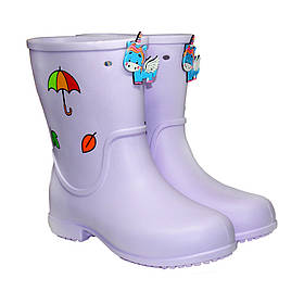 Чоботи ЕВА підліткові Jose Amorales 123160 Бузкові