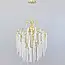 Підвісна люстра Гліцинія Artlight цоколь G9 ламп 8 шт колір Золотистий 9044/600BGD, фото 5