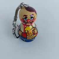 Брелок Козак дерево Ручний розпис (5012)