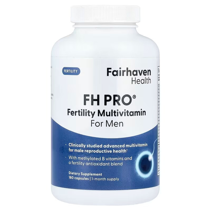 Репродуктивне здоров'я чоловіків, FH Pro for Men, Fairhaven Health, мультивітаміни, 180 капсул, фото 1