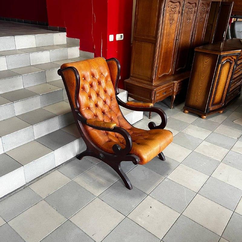 Шкіряне крісло Честер Англія, фото 1