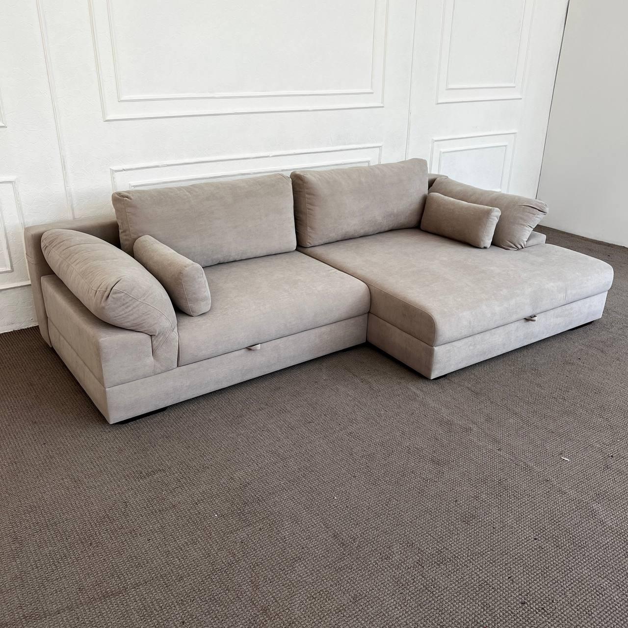 Новий розкладний диван тканина, фото 1