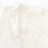 Чоловічок для новонароджених з гудзиками Pure, фото 2