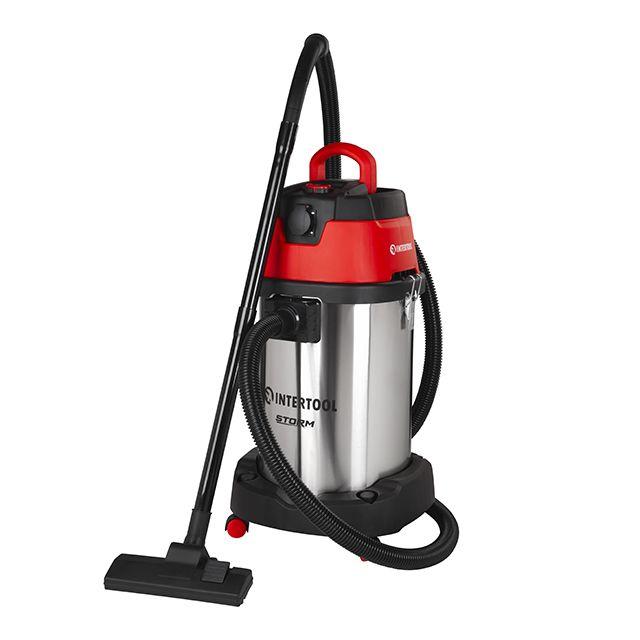 Пилосос будівельний INTERTOOL WT-1430, фото 1