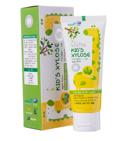 Зубна паста Hanil XYLOSE apple 60 г, фото 1