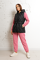 Жилет жіночий Ж-17, Сірий з плащівки 48 р. Сірий