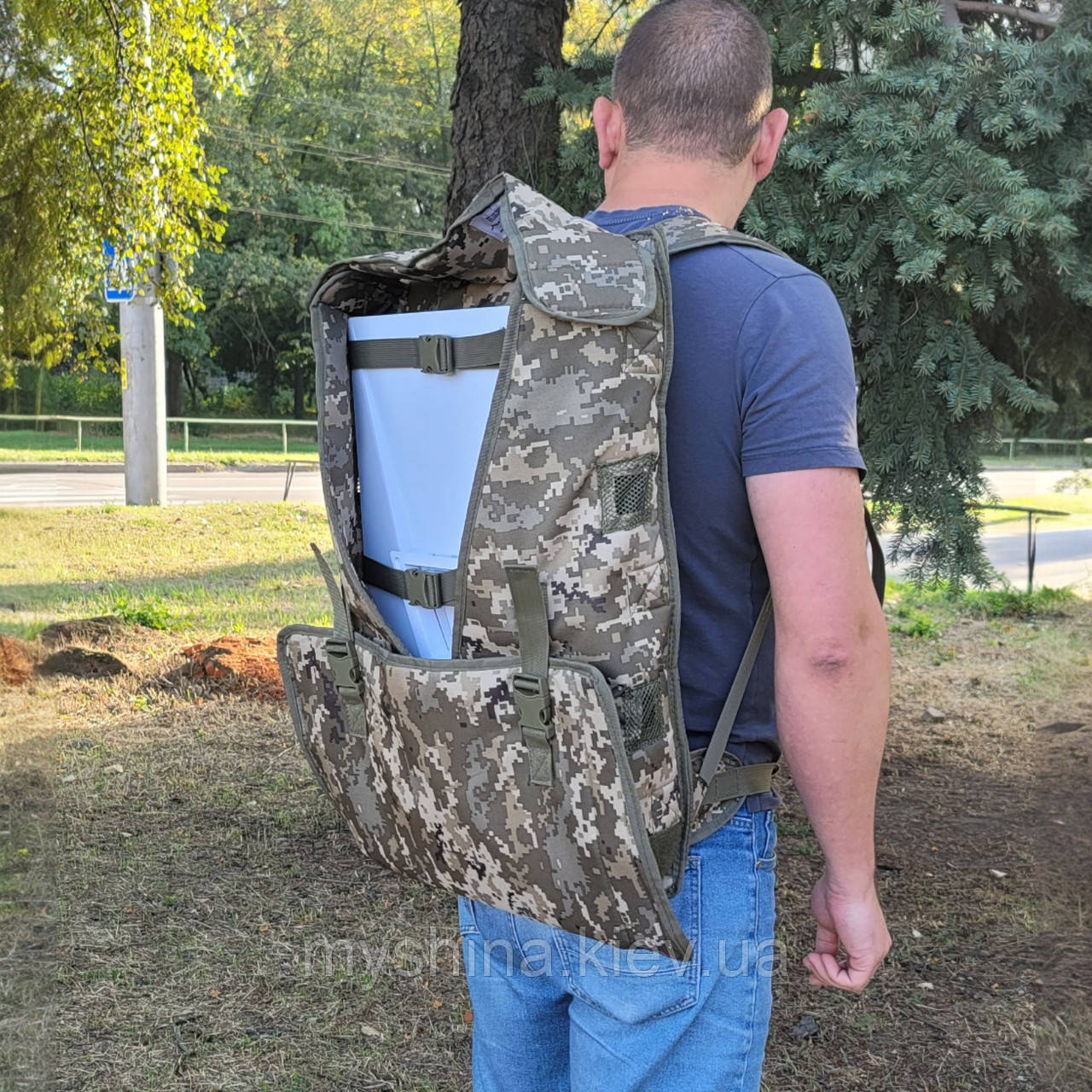 Чохол-рюкзак антитепловізор Marketnet для Starlink Gen 3, фото 1