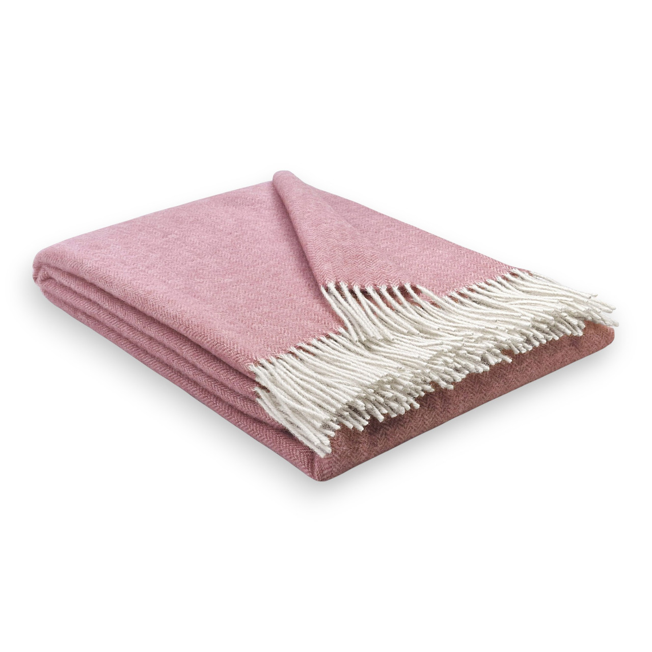 Плед Love You 100% вовна Рожевий 140х200 см, фото 1