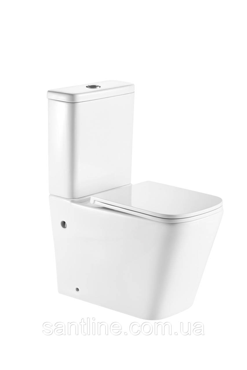 Унітаз Veron TRN HL 62X37.5X820 білий ( А0059555 ), фото 1