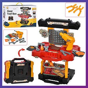 Дитячий ігровий набір інструментів 921 стіл з інструментами у валізі