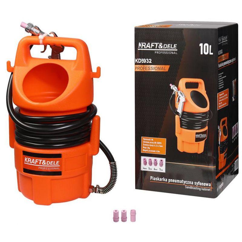 Сифонний піскоструминний апарат 10л KD5932