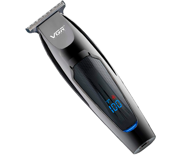 Машинка для стрижки волосся, вусів та бороди з USB зарядкою VGR V-070 чорна 10W (24323-V-070_330), фото 1