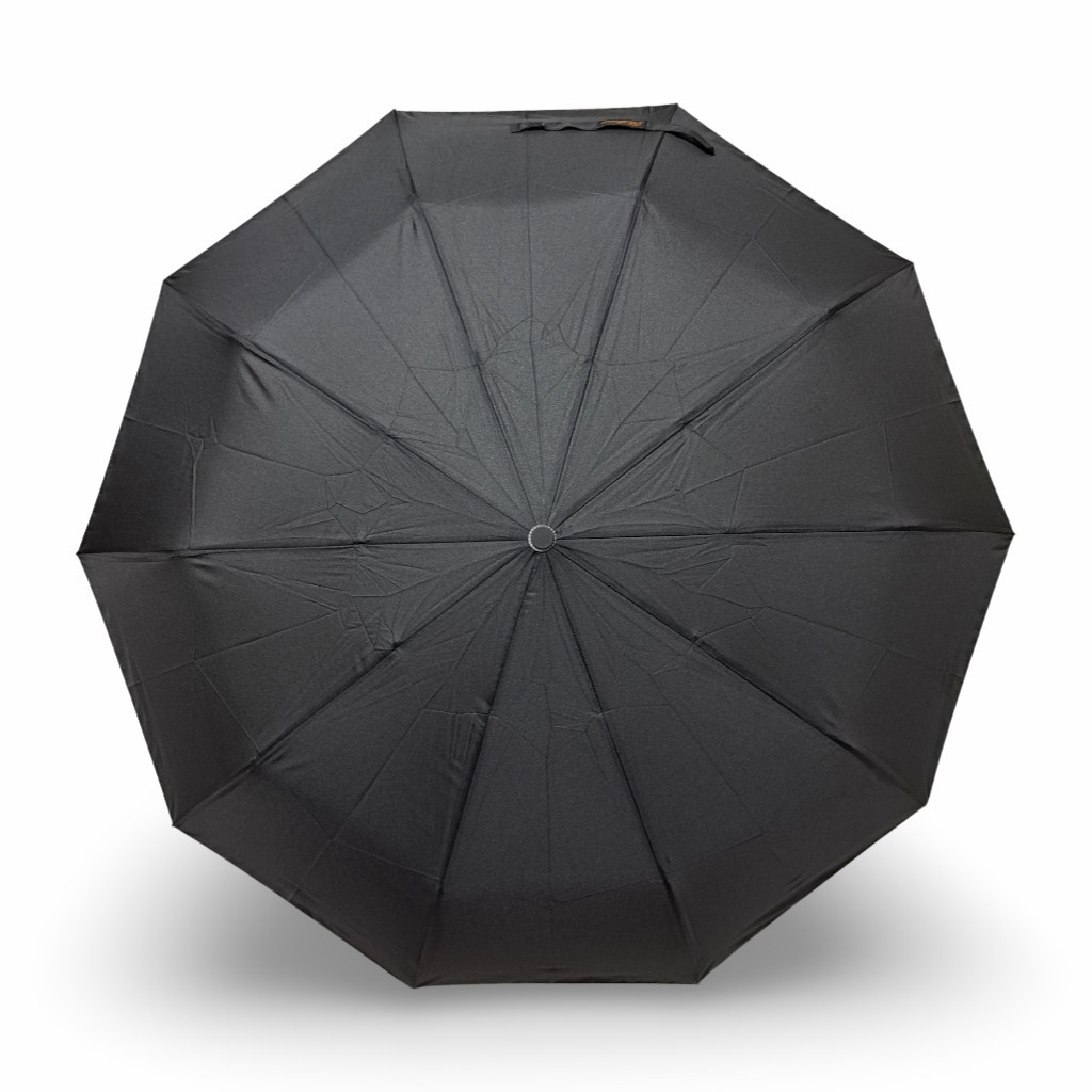 Парасолька автомат Bellissimo M624 чоловіча на 10 спиць антивітер Чорний, фото 1