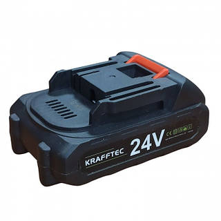 Аккумулятор KRAFFTEC Li-Ion 24 В 1.5 А·ч для электроинструментов (дрели, шуруповерты, пилы)