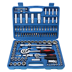 Набір інструментів 108 в 1 для ремонту автомобіля та дому універсальний комплект міцний чемодан високоякісна сталь