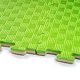 Мат-пазл WCG EVA 100 х 100 х 2 см - зелено-бежевий, фото 5