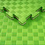 Мат-пазл WCG EVA 100 х 100 х 2 см - зелено-бежевий, фото 6