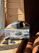 Бездротовий автомобільний пилосос для сухого та вологого прибирання VACCUM CLEANER E-6 XL-830 YU227