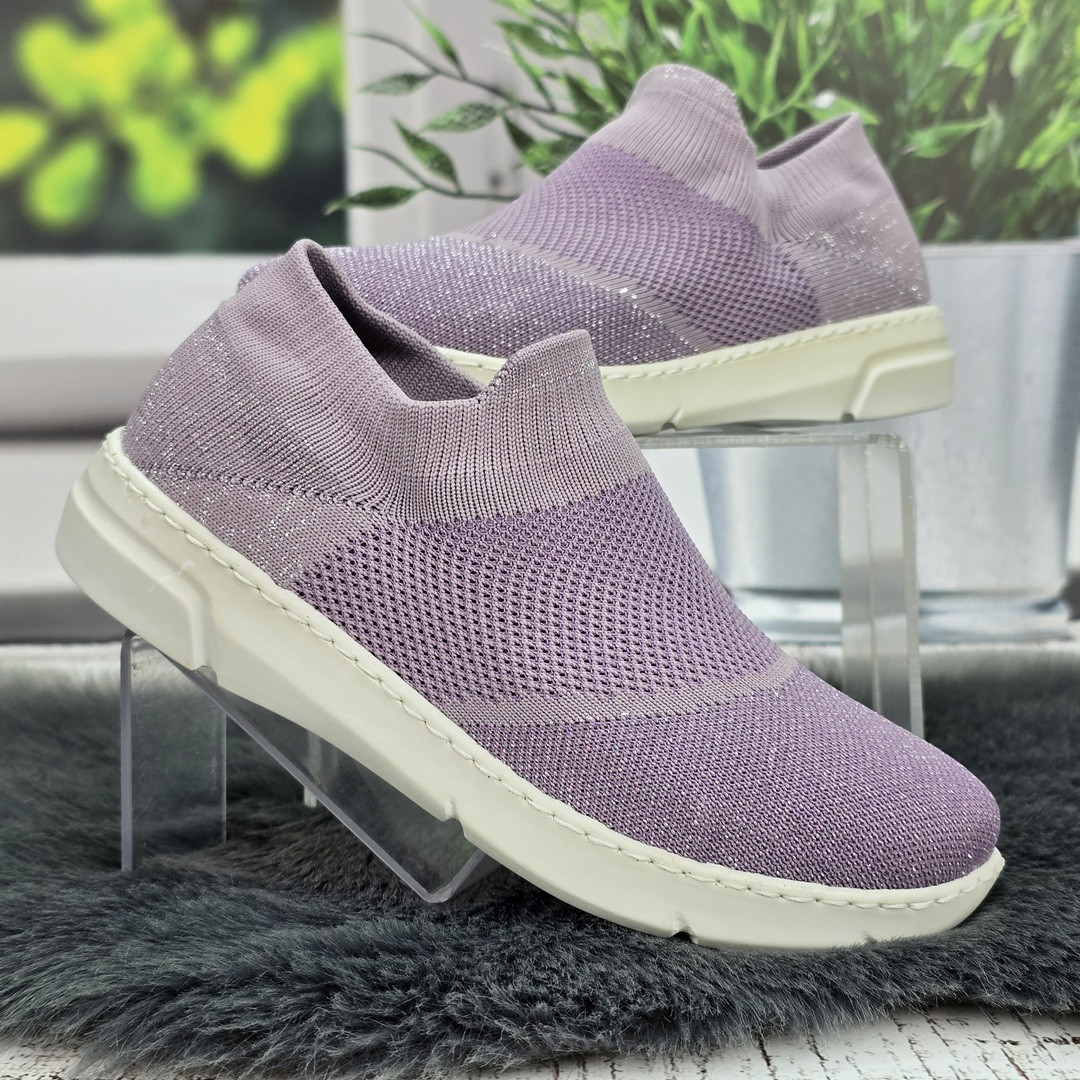 Кросівки жіночі текстильні Inblu бузкові 8147