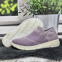 Кросівки жіночі текстильні Inblu бузкові 8147, фото 4