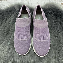 Кросівки жіночі текстильні Inblu бузкові 8147, фото 5