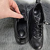 Кросівки жіночі із натуральної шкіри чорні Туреччина з супінатором 8154, фото 7