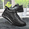 Кросівки жіночі із натуральної шкіри чорні Туреччина з супінатором 8154, фото 8