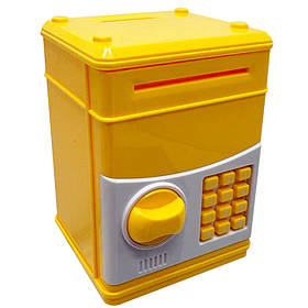 Дитяча іграшка "Скарбничка-сейф" Bambi 777S(Yellow) механічна, Toyman