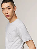 Футболка чоловіча Tommy Hilfiger з кишенею 1159844352 (Сірий L), фото 2