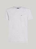 Футболка чоловіча Tommy Hilfiger з кишенею 1159844352 (Сірий L), фото 5