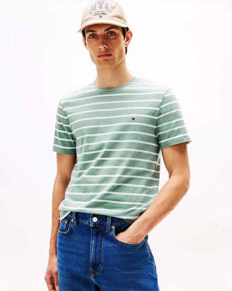 Чоловічі футболки Tommy Hilfiger 1159844361 (Зелений L), фото 1