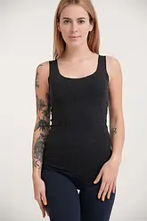 Термомайка жіноча Kifa 325Ш-МЖ з вовни і віскози чорна (розміри: S-4XL)