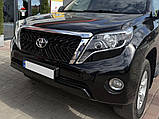 Передня оптика LED (2013-2017, 2 шт) Без AFR адаптації для Toyota Land Cruiser Prado 150 рр, фото 4