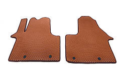 Поліуретанові килимки (2 шт, EVA, цегляні) для Renault Trafic 2015- рр