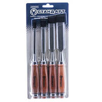 Популярний! Стамеска Стандарт 6-24мм 4шт. (SWC0101) - Краща якість тільки на Nukleon.com.ua