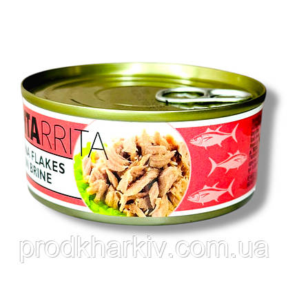 Тунець шматочками у власному соку SANTARRITA 150 грамів, фото 2