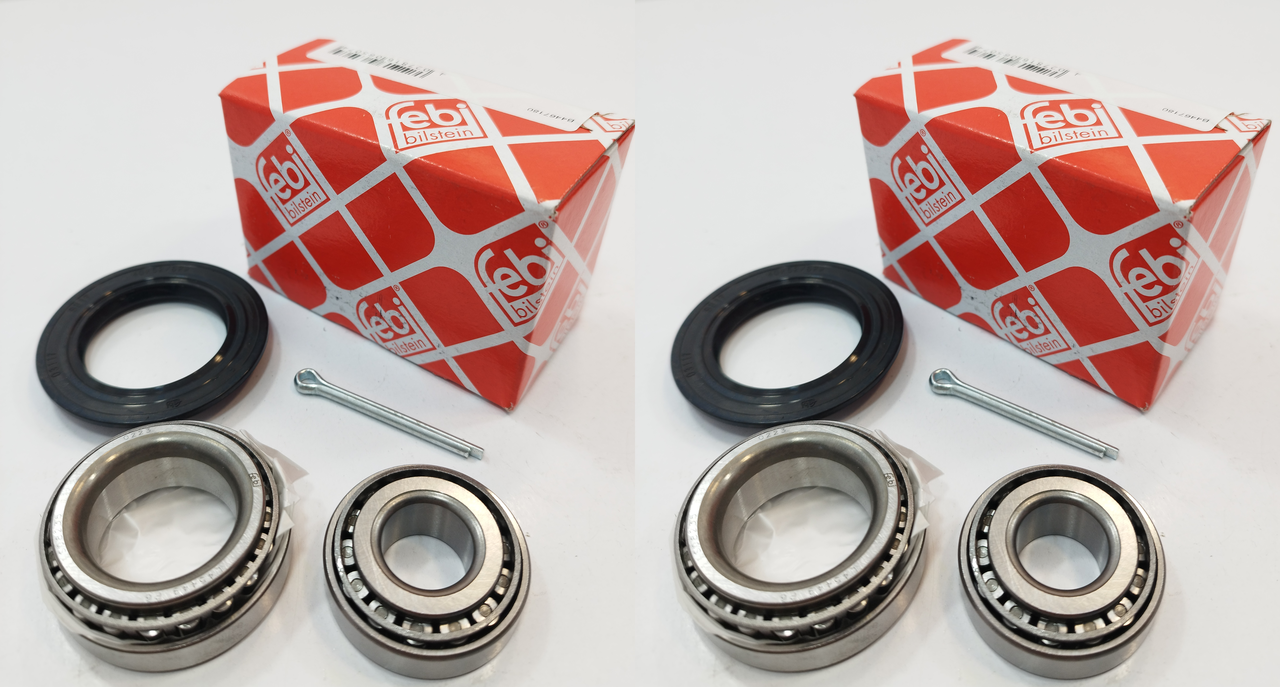 Підшипник задньої маточини (к-т на 2 колеса) Ланос Сенс Нексія FEBI BILSTEIN Німеччина, фото 1