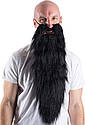 Накладна борода для маскараду та косплею на резинці, реалістична Epic Beard Black, фото 4