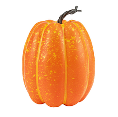 Декоративний гарбуз помаранчевий, 20 см