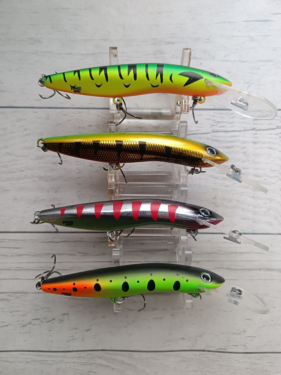 Набір Воблерів Columbia Halco 125 DD 20гр ( 3+m, 5+m ) 4шт