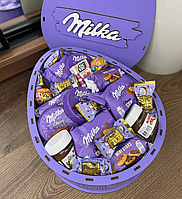 Солодкий подарунок для дитини Солодкі подарункові бокси дітям Солодкий бокс на свято Набір цукерок для дітей